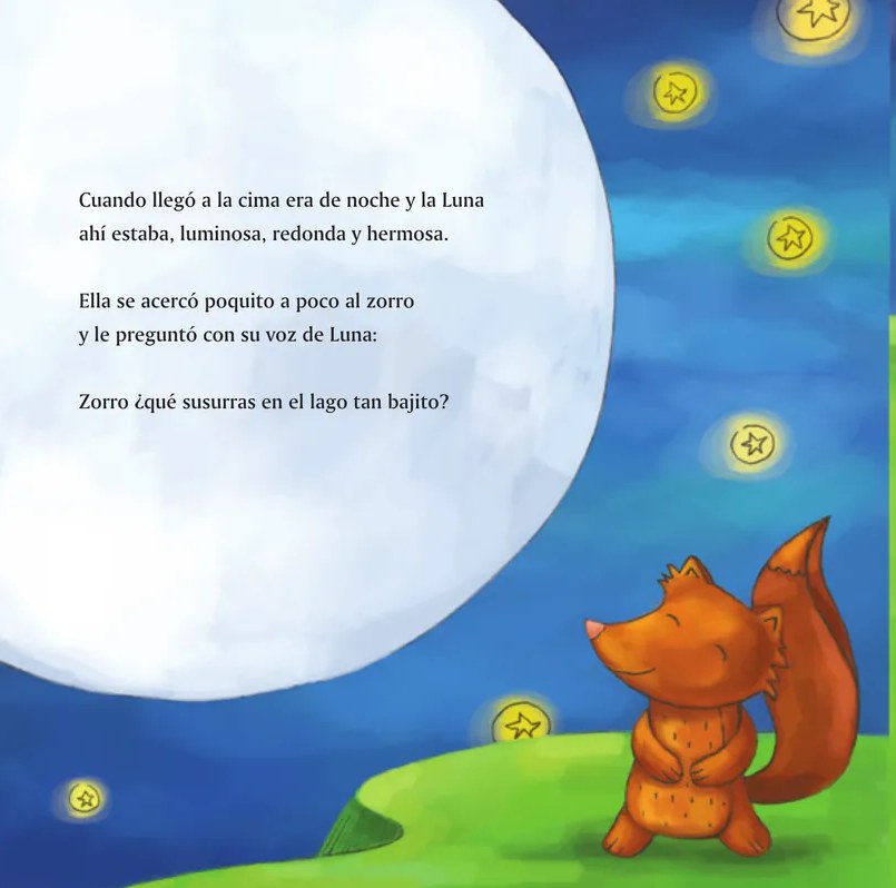 Figura 2 de El zorro enamorado de la Luna. Cuento No. 7 · 2009