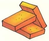 Ilustraciones de seis materiales: ladrillo, paja, hierro, cemento, caña guadúa, adobe.