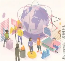 Figura 1 de Estudios Sociales · 8 EGB · 2024