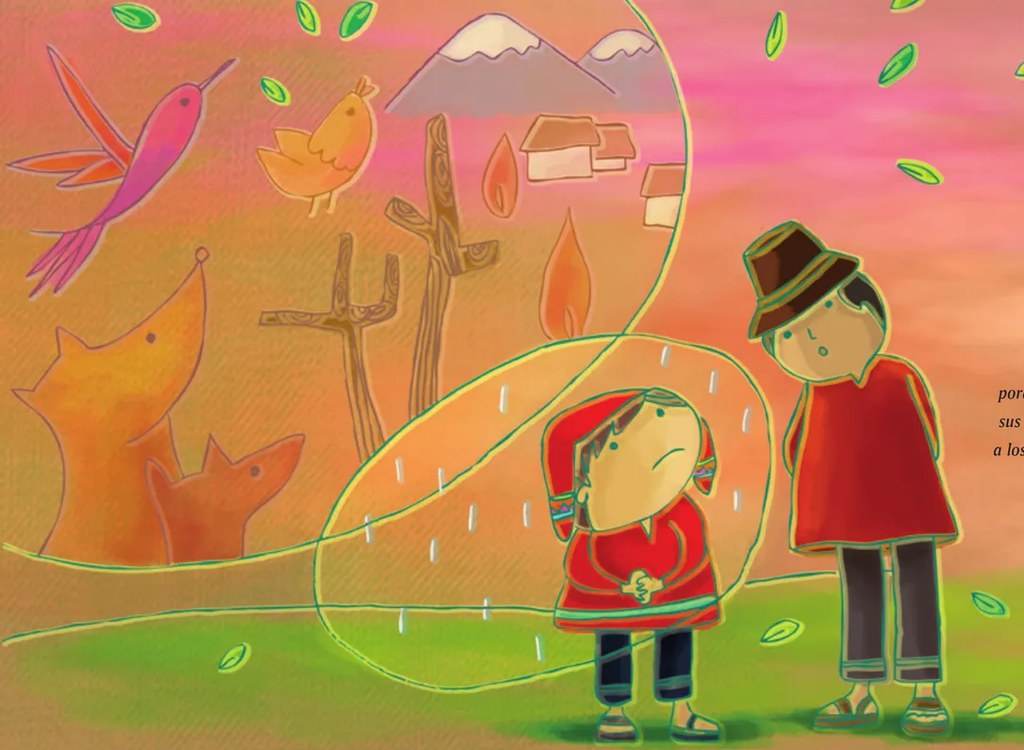 Figura 2 de Intimpa, árbol del Sol. Cuento No. 8 · 2009