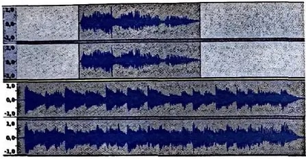 Captura de pantalla del menú de efectos de Audacity, con opción Centrar volumen u opciones similares.