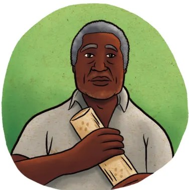 Banda 'Vida social, cultural y política de las y los afroecuatorianos'.
