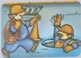 Ilustración de hogar con valores.