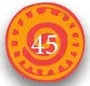 Sello con paginación '43'.