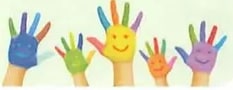 Ilustración de cinco niños diversos sonriendo, incluyendo niña con silla de ruedas.