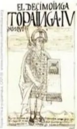 Retrato del siglo XIX de Atahualpa Inca XIV.