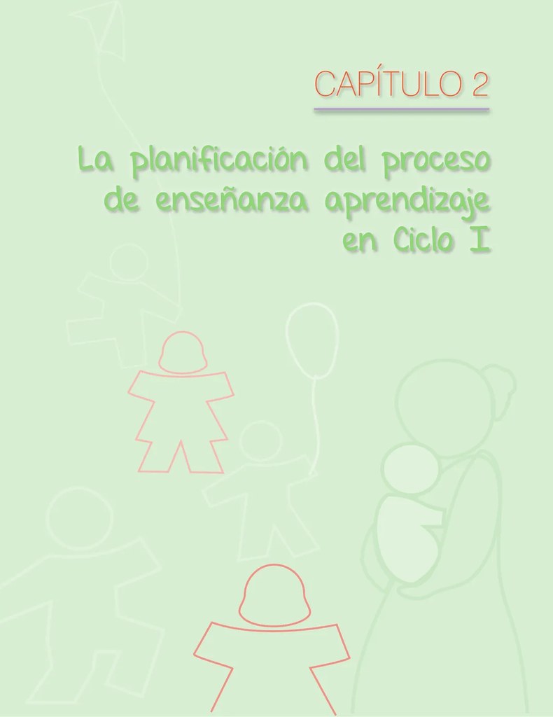 Figura 2 de La planificación del proceso de enseñanza aprendizaje y la evaluación formativa en Ciclo I : guía cartilla de orientación planificación educativa · 2024