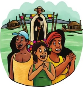 Imagen de San Martín de Porres.
