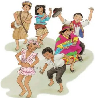 Organizador gráfico con flechas descendentes desde el título 'La diversidad cultural del Perú' hacia tres recuadros de colores (verde, rosado, azul) con preguntas anticipatorias y líneas para responder.