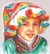 Ilustración de mujer aymara con ropa tradicional trabajando o en actividad cotidiana, acompañando el texto narrativo de Sarita.