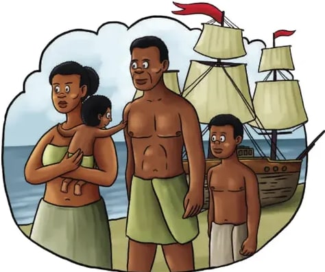 Ilustración alusiva al barco de John Hawkins o cuadro 'Sabías que…?'.