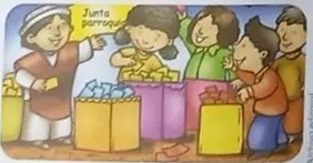 Ilustración de niña leyendo el periódico.