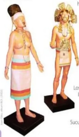Estatuillas de chamanes del señorío étnico Milagro-Quevedo.