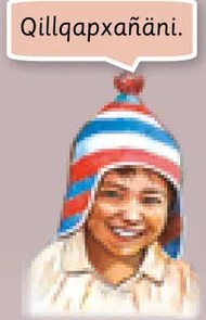 Figura 2 de Aymara arutha chiqapa qillqañataki panka = Manual de escritura Aimara · 2021