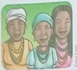 Foto de la Mama Negra en Latacunga.