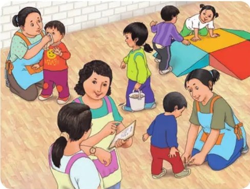 Figura 2 de Orientaciones para el funcionamiento de las cunas y cunas jardín que brindan el servicio de educación y cuidado diurno con atención integral para niñas y niños de 12 a 36 meses : guía del servicio y protocolos · 2024