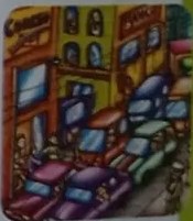 Capturas del juego 'SEÑALES DE TRÁNSITO' con tarjetas de obligación.