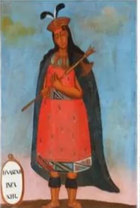 Retrato de Huáscar Inca XIII (siglo XIX).