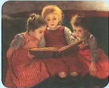 Cuadro 'El cuento de las hadas' de Walter Firle.