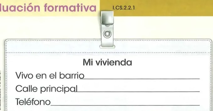 Ficha 'Mi vivienda' con campos.