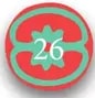 Sello con paginación '24'.
