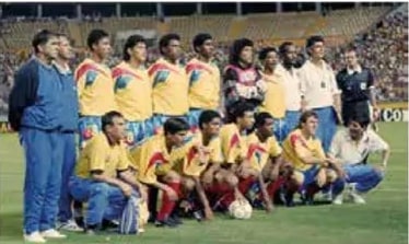 Foto de la Selección Ecuatoriana en Copa América