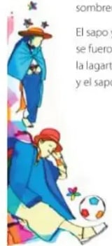 Coloridos personajes del Pawkar Raymi en Peguche.