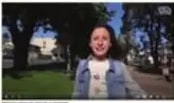 Captura de video con bibliotecaria explicando su oficio.