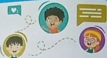 Íconos de personajes guía.