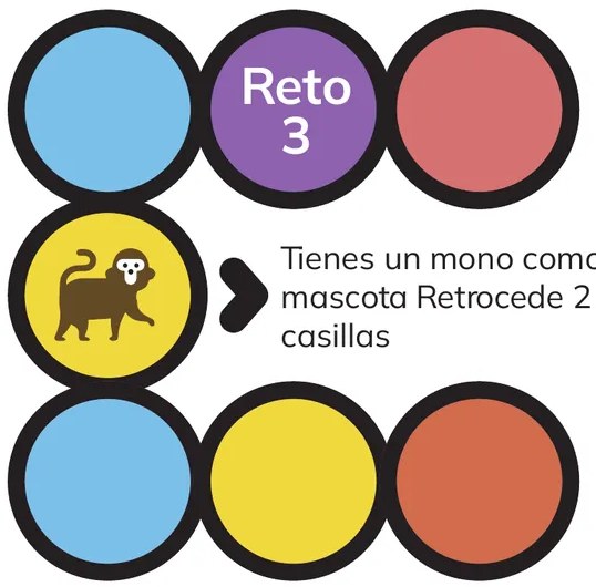Casilla verde con icono de reciclaje, asociada a 'Reciclaste Avanza 1 casilla'.