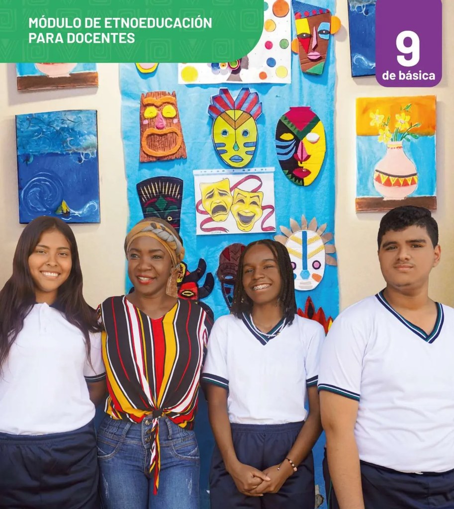 Etiqueta verde con el número 9 grande y la leyenda 'de básica'.