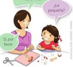 Tres viñetas con conflictos: burla a una niña en el aula, niño regañando a la hermana, exclusión en el básquet.