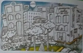 Tres ilustraciones para autoevaluación (parroquia, tipos de parroquia, trato respetuoso).